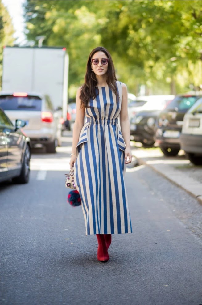 Striped dress: The timeless staple is back